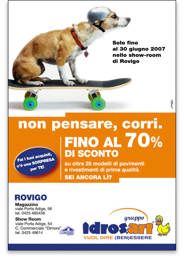 Non pensare, corri